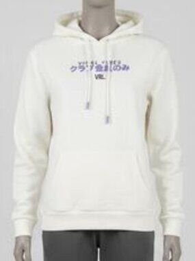 VRL Viral Vibes white Anime hoodies size medium